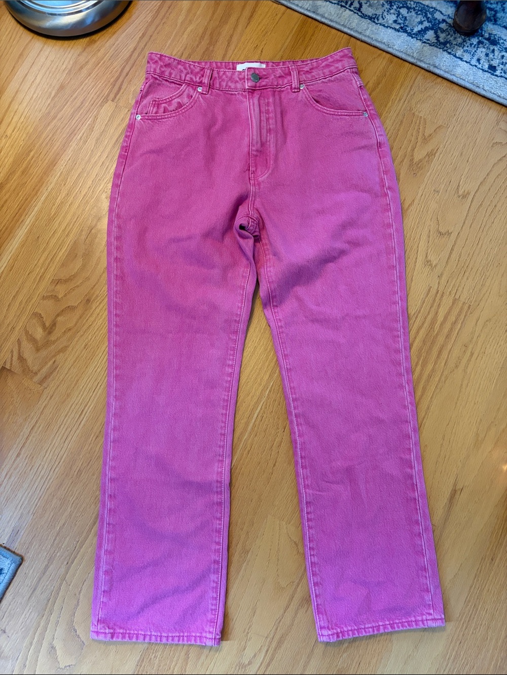 ROLLA’S original high-rise straight jeans size 29 Pink NWT